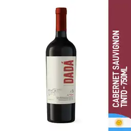 Dadá 3 Vino Tinto Cabernet Sauvignon Syrah Botella 750 ml