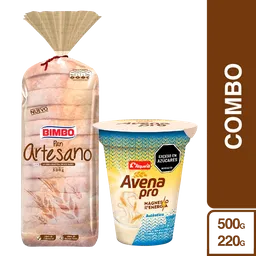 Combo Avena Pro Auténtica + Bimbo Pan Artesano