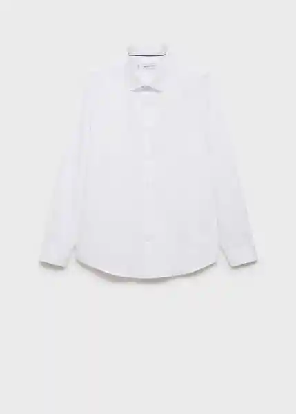 Camisa Play Blanco Talla XXL Hombre Mango