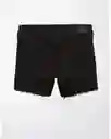 Short Mujer Negro Talla 10 American Eagle