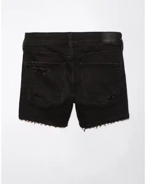 Short Mujer Negro Talla 10 American Eagle