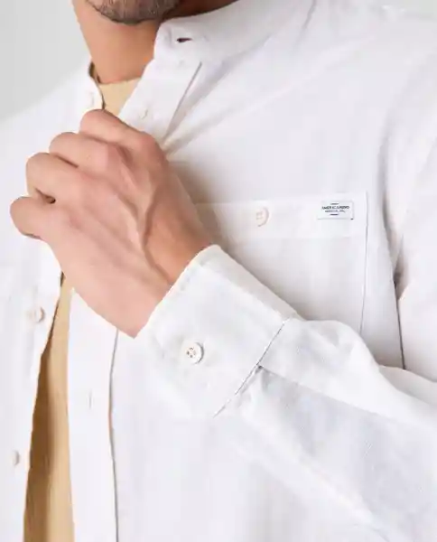 Camisa Hombre Crudo Talla L 812G500_CRU120105 Americanino