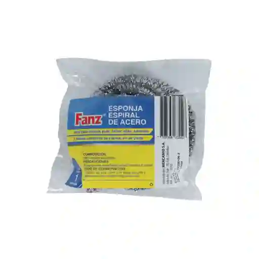 Fanz Esponja Espiral de Acero