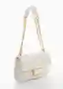 Bolso G Fido Beige Mujer Mango