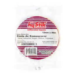   Hy Stik  Cinta De Enmascarar 12 Mm 1/2 P X 40 M 