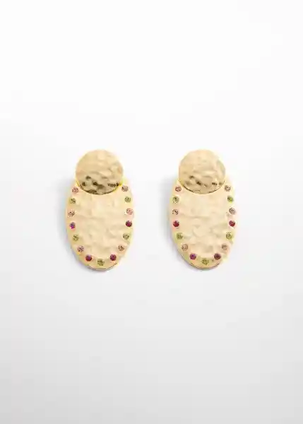 Pendiente Gema Oro Talla 99 Mujer Mango