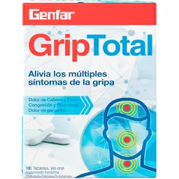 Grip Total Antigripal en Tabletas