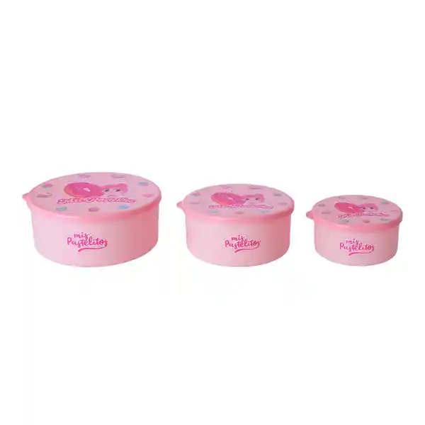 Contenedores Almacenar Alimentos Serie Mis Pastelitos Miniso