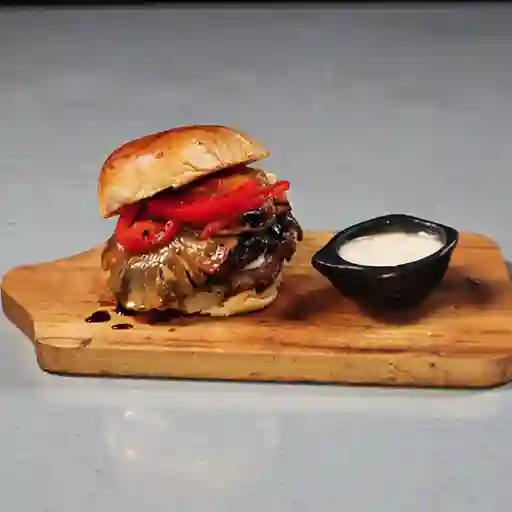 Hamburguesa hawaiana gourmet