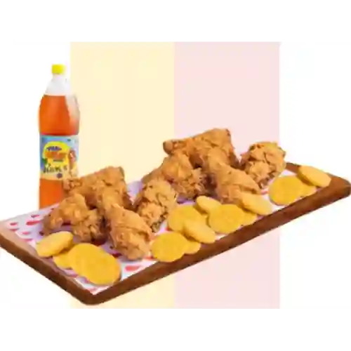 Pollo Entero Apanado