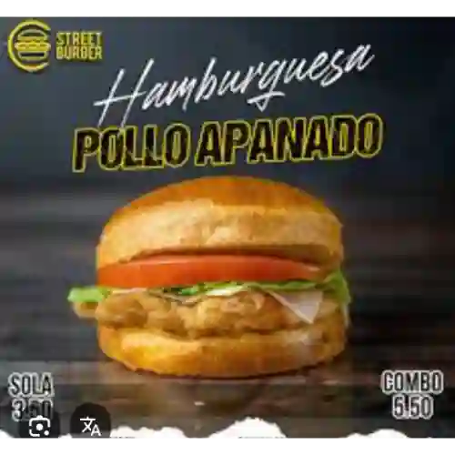 Hamburguesa Artesanal de Pollo