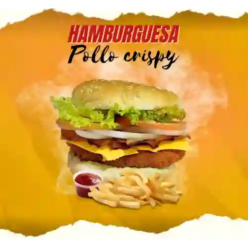 Hamburguesa Pollo Crispy