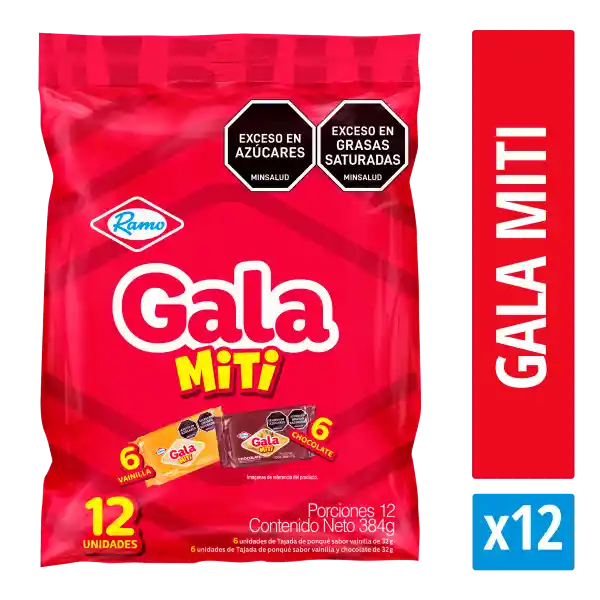 Gala Miti 384 g x12Und