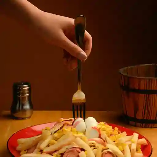 Mazorcada más gaseosa 250