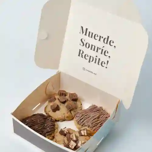 Caja de Galletas X4