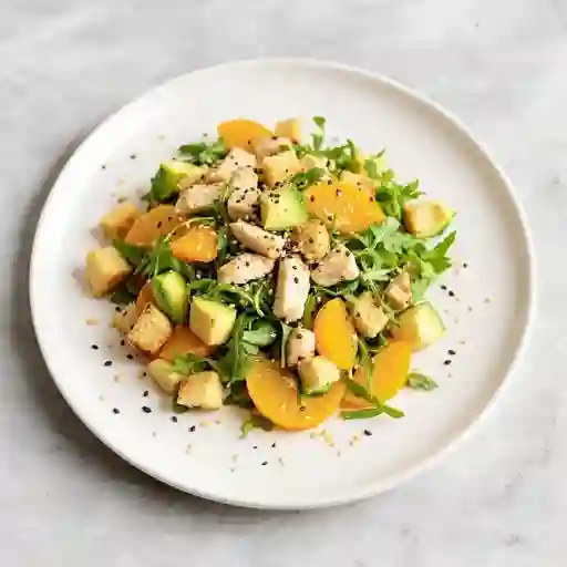 Ensalada De Pollo Con Semillas