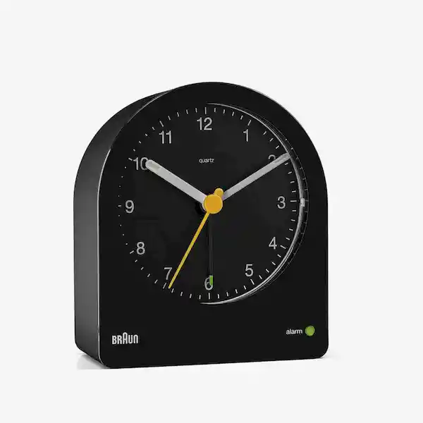 Inkanta Reloj Despertador Negro Ilumina