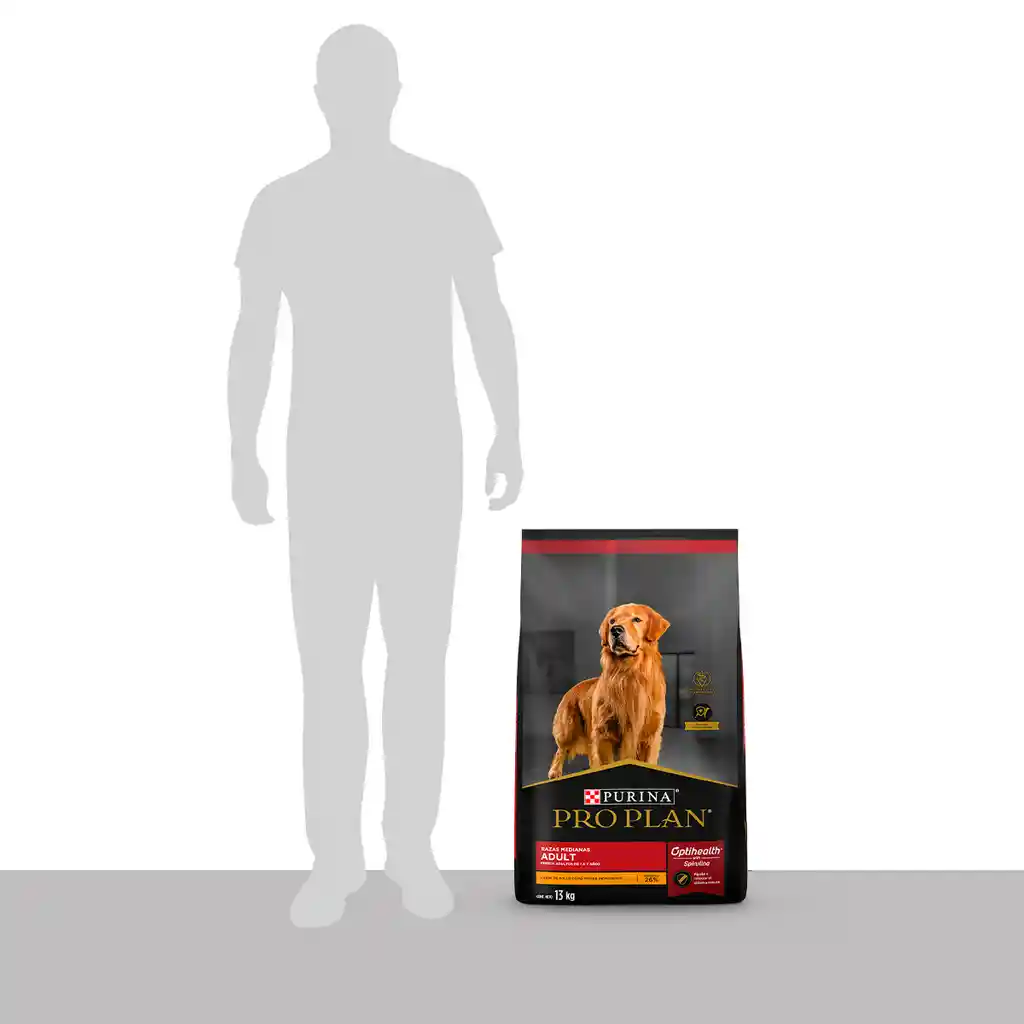 Comida para Perros adultos razas mediana Purina Pro Plan x 13kg