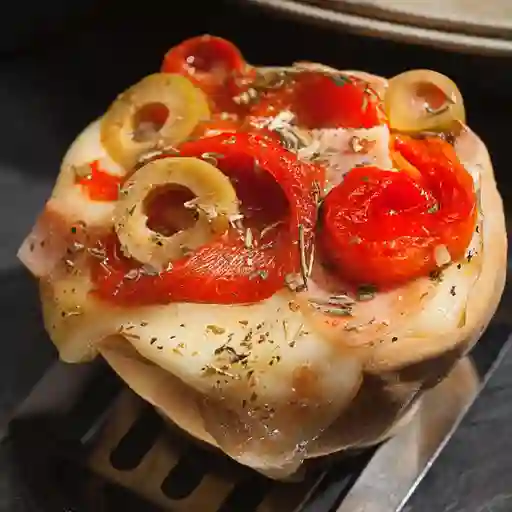 Canasta de pimentones asados