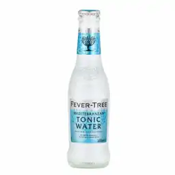 Fever Tree Agua tónica Mediterránea con Botánicos Florales en Botella