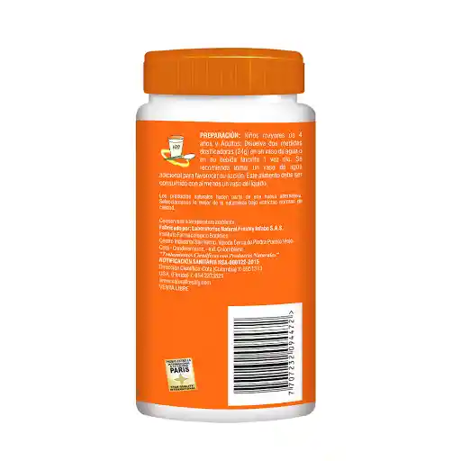 Fybofort Suplemento Dietario Psyllium Micronizado Sabor Naranja