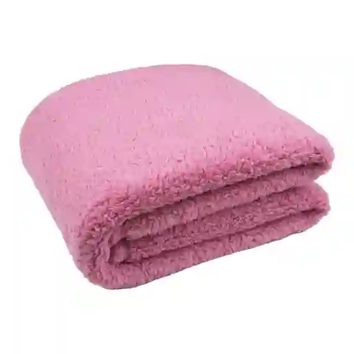 Manta Sherpa Lisa 125 Rosa