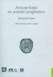 Antropología en sentido pragmático