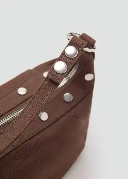 Bolso P Dru Chocolate Talla 99 Mujer Mango