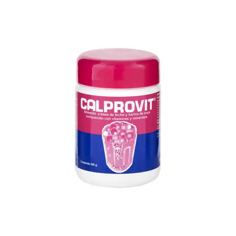 Calprovit Multivitamínico en Polvo Sabor a Fresa