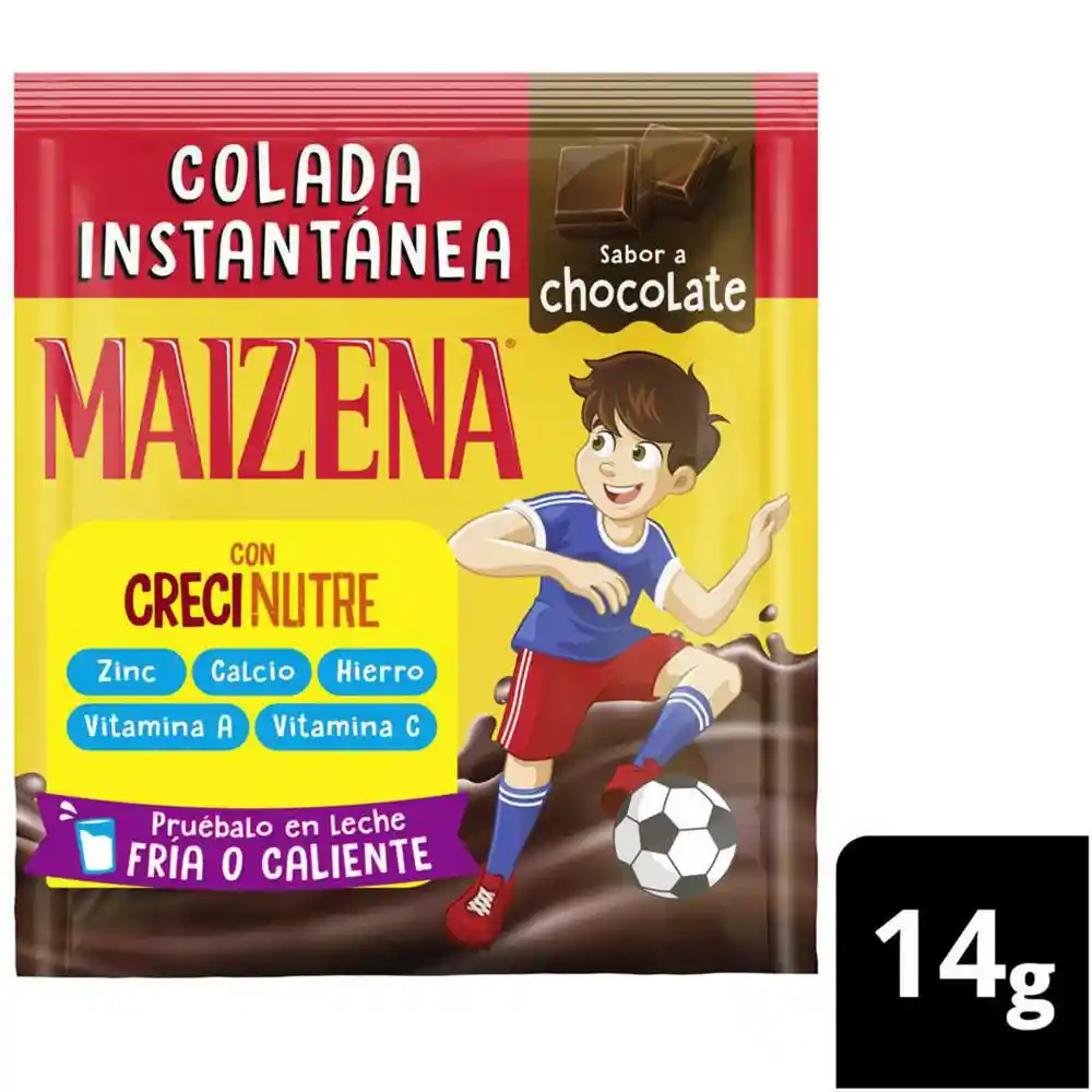 Maizena Colada Instantánea Sabor a Chocolate
