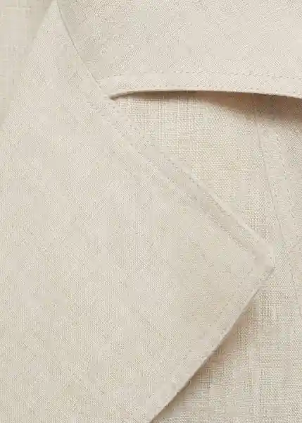 Abrigo Trench Wanalino Piedra Talla L Mujer Mango