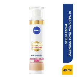 Serum Facial Nivea Luminous Tono Medio