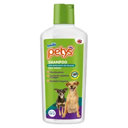 Petys Shampoo Mascota con Repelente de Pulgas