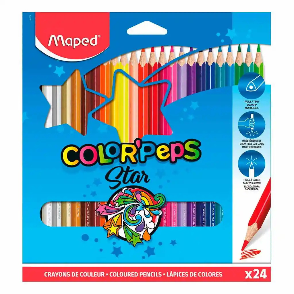 Maped Colores Color Peps 24