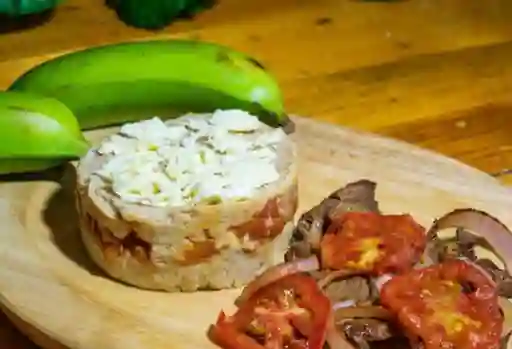 Cayeye con carne en bistec