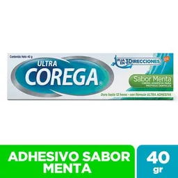 Corega Crema Adhesiva Sabor a Menta 