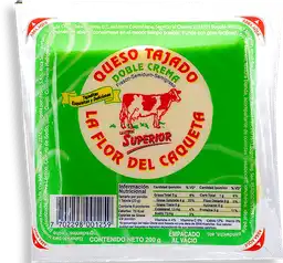 La Flor del Caquetá Queso Tajado Doble Crema