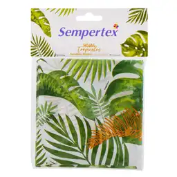 Sempertex Servilleta Feliz Cumpleaños Pequeña Hojas Tropicales