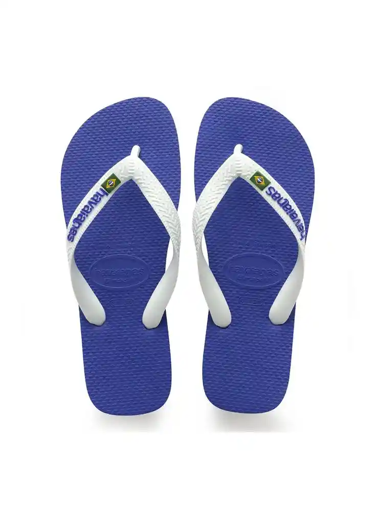 Sandalias Havaianas Brasil Logo 4110850 Azul Naval