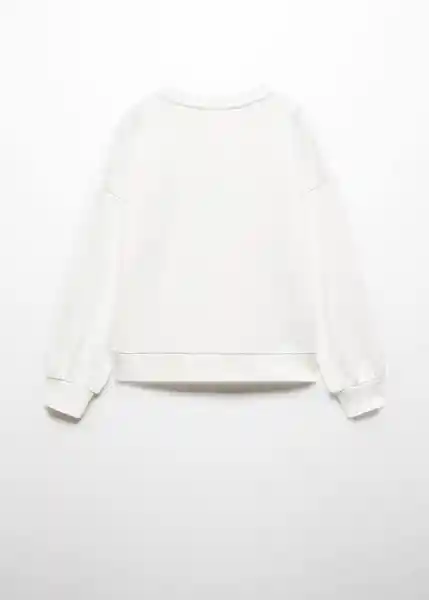 Buzo Sudadera Mariners Off White Talla 06 Niñas Mango