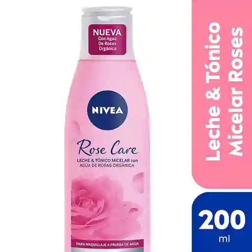 Nivea Leche Limpiadora y Tónico con Agua de Rosas