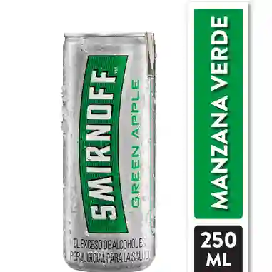 Smirnoff Lata Manzana Verde 250 ml