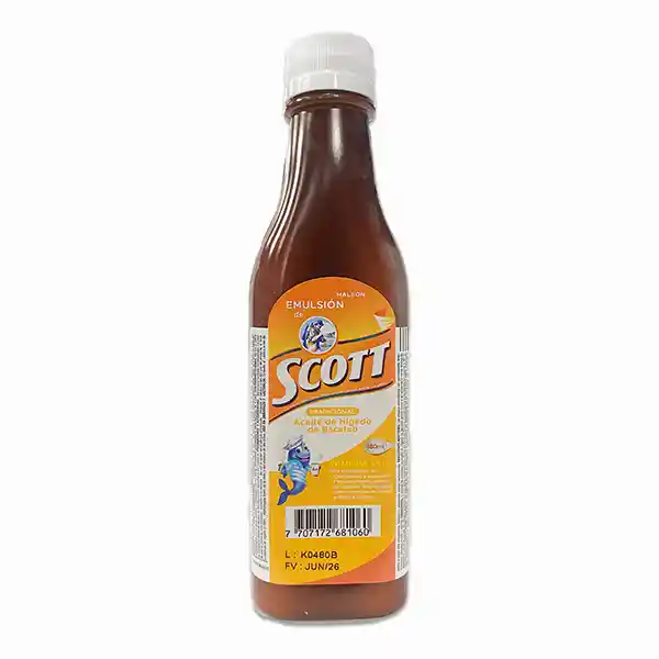 ACEITE HIGADO DE BACALAO SABOR TRADICIONAL 180ML