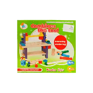 Toy Park Didactico Madera Set De Herramientas