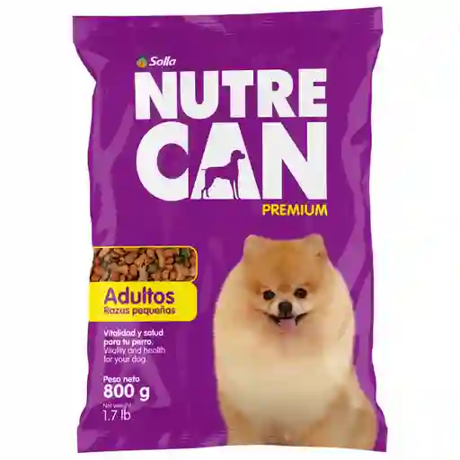 Nutrecan Perros Adultos Razas Pequeñas 800g