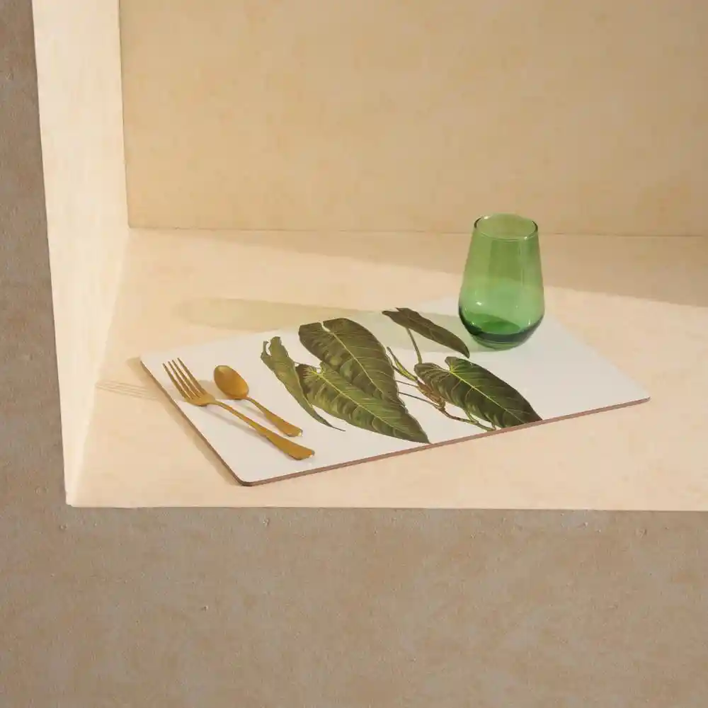 Porta Plato Madera Calathea Finlandek Diamantina