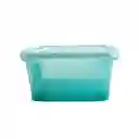 Caja Organizadora Ruedas Transparente Color Salvia