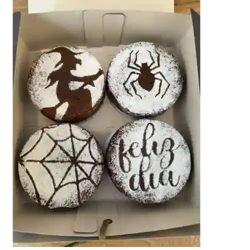 Caja X 4 Mini Halloween