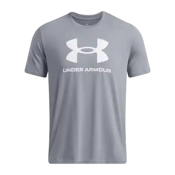 Under Armour Camiseta Sportstyle Logo Update Hombre Gris Sm