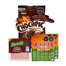 Combo Nestlé Cereal Chocapic Con Sabor Chocolate 380 g